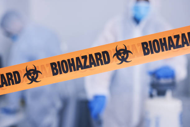 Professional Blood Cleanup technician working in Lyndeborough, NH